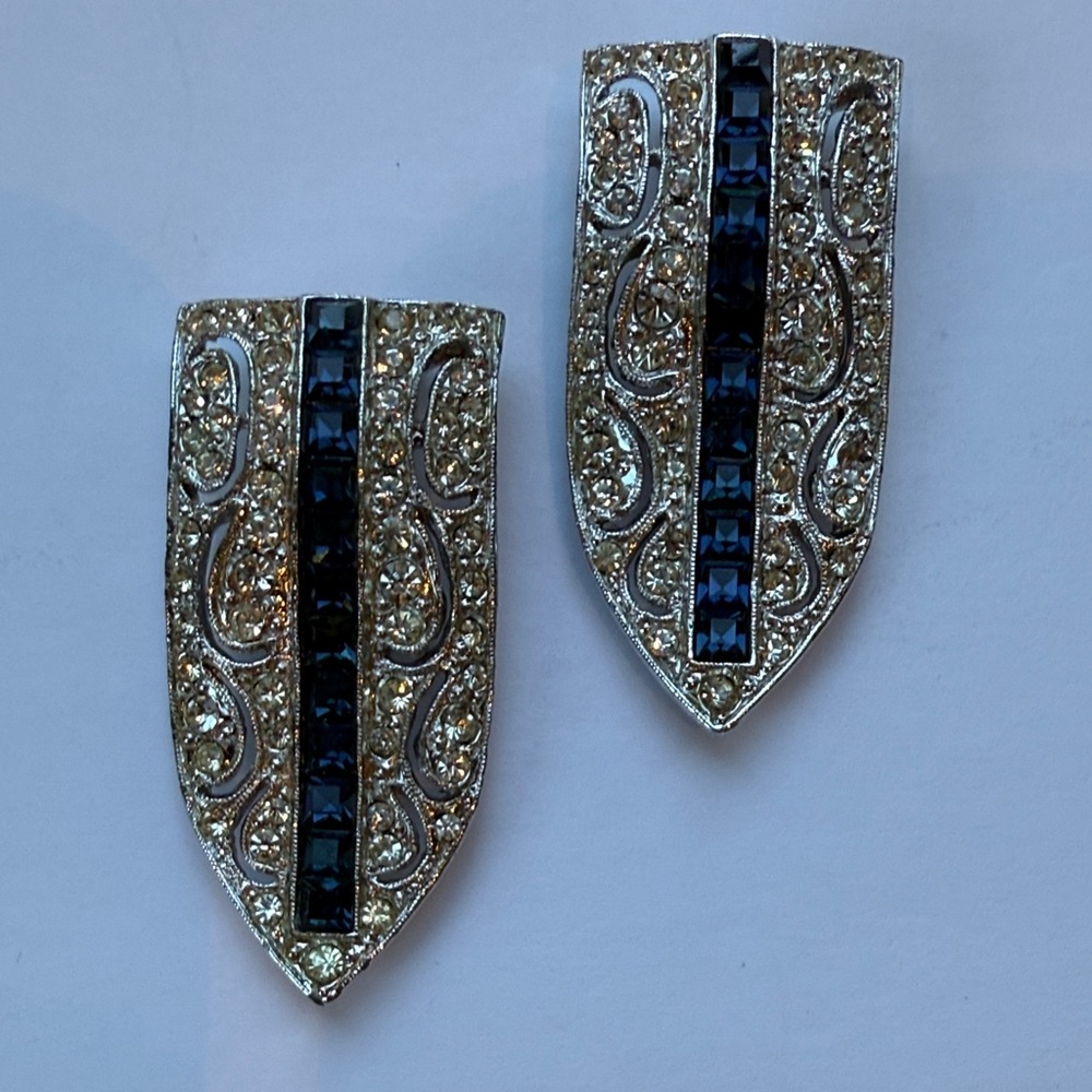 Vintage Kenneth Jay Lane clips.